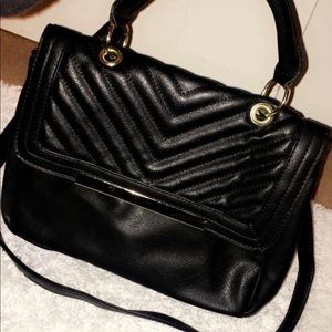 Black handbag